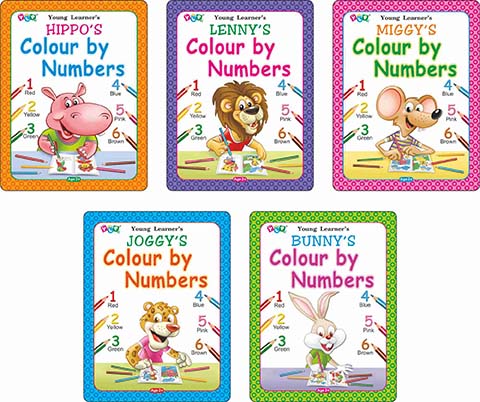 Colour By Numbers (5 Titles)