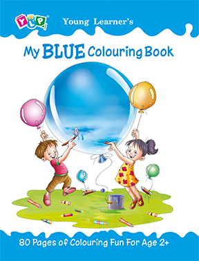 My Blue Colouring Book