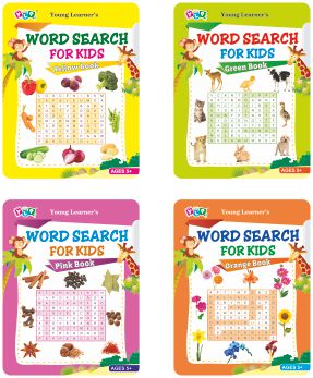 Wordsearch For Kids (Set of 4 Titles)