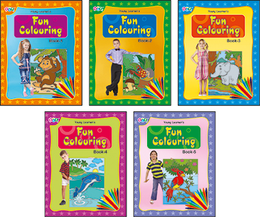 Fun Colouring Books (5 Titles)