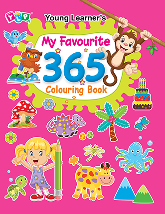 My Favourite 365 Colouring Book